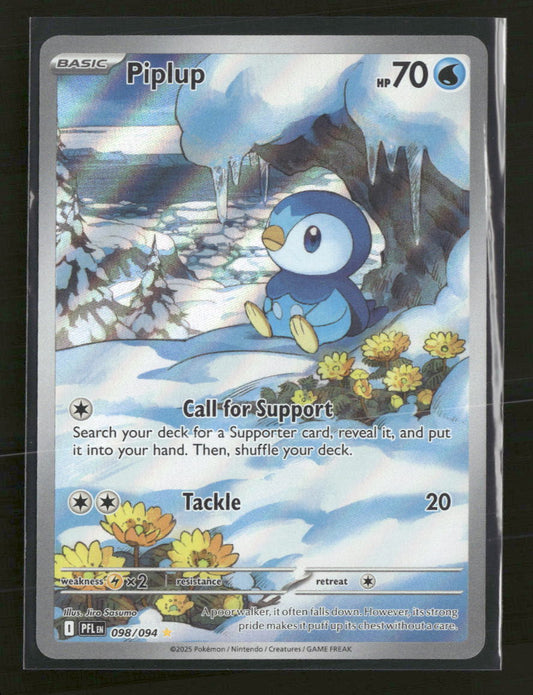 ME02: Phantasmal Flames Piplup Holo #098/094