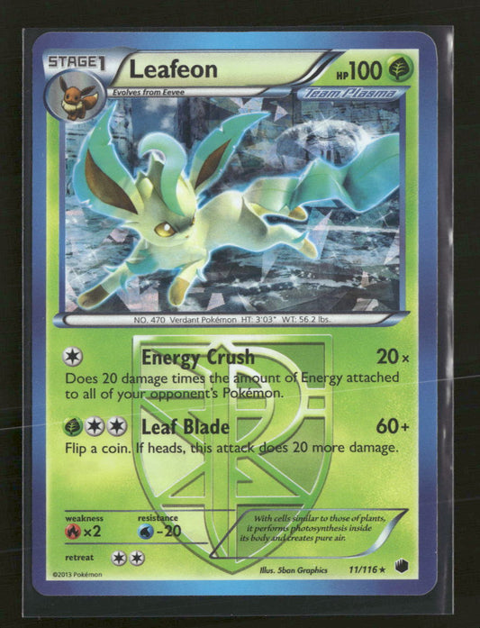 Plasma Freeze Leafeon (Team Plasma) #11/116