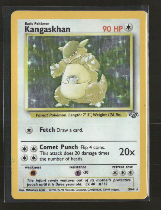 Jungle Kangaskhan (5) Unlimited Holo #05/64