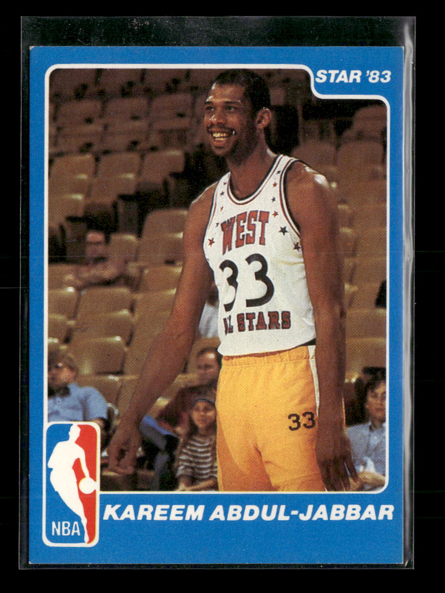1983 Star All-Star Game Kareem Abdul-Jabbar #NNO