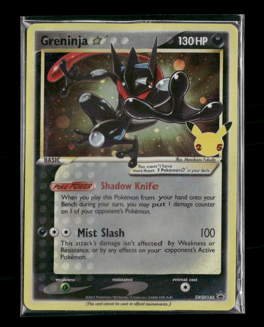 SWSH: Sword & Shield Promo Cards Greninja Star Holo #SWSH144