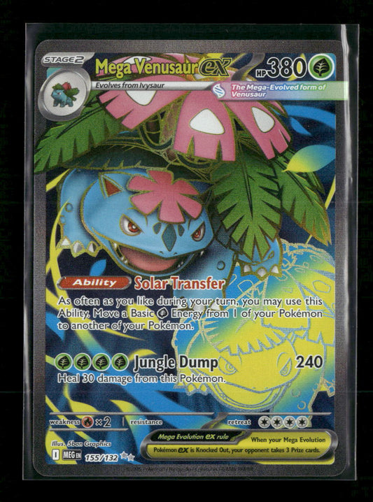 ME01: Mega Evolution Mega Venusaur ex Holo #155/132