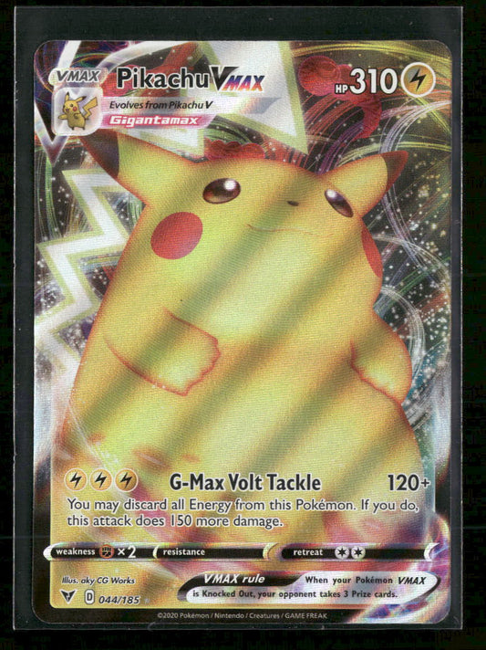 SWSH04: Vivid Voltage Pikachu VMAX Holo #044/185