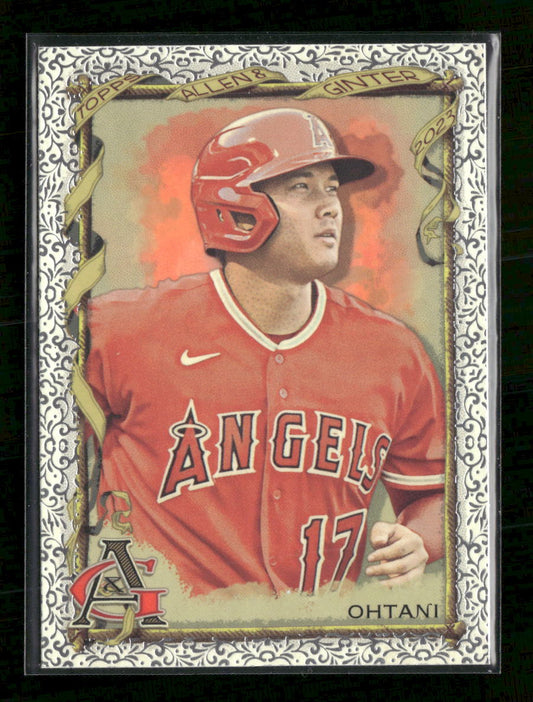 2023 Topps Allen & Ginter Foil Filigree Shohei Ohtani #96