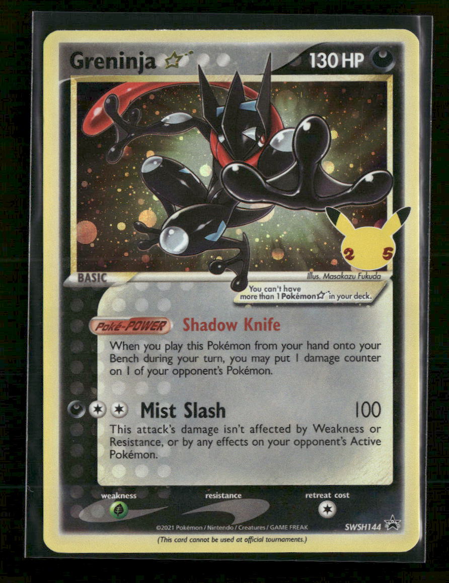 SWSH: Sword & Shield Promo Cards Greninja Star #SWSH144