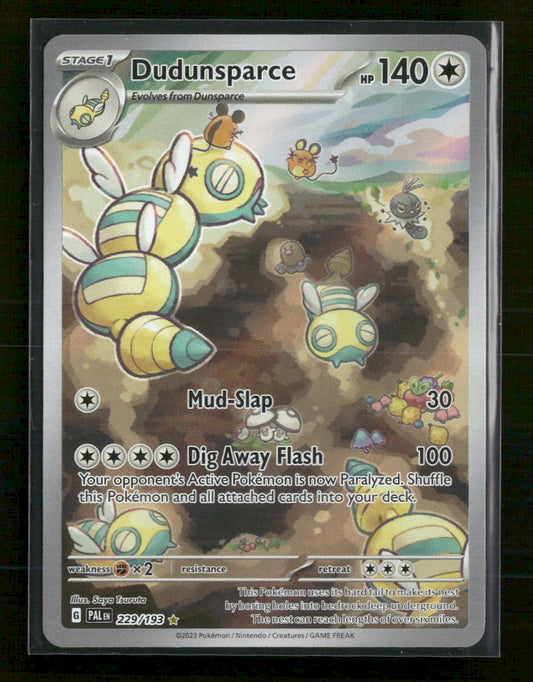 SV02: Paldea Evolved Dudunsparce #229/193