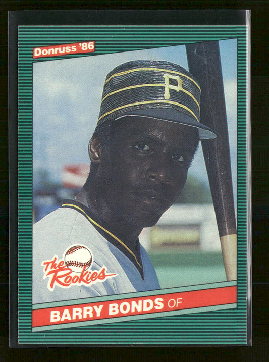 1986 Donruss The Rookies Barry Bonds #11