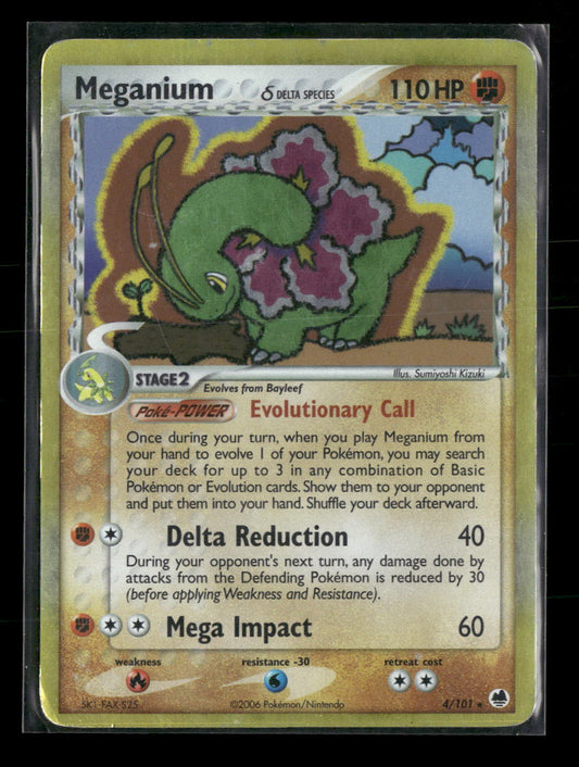 Dragon Frontiers Meganium (Delta Species) #4/101