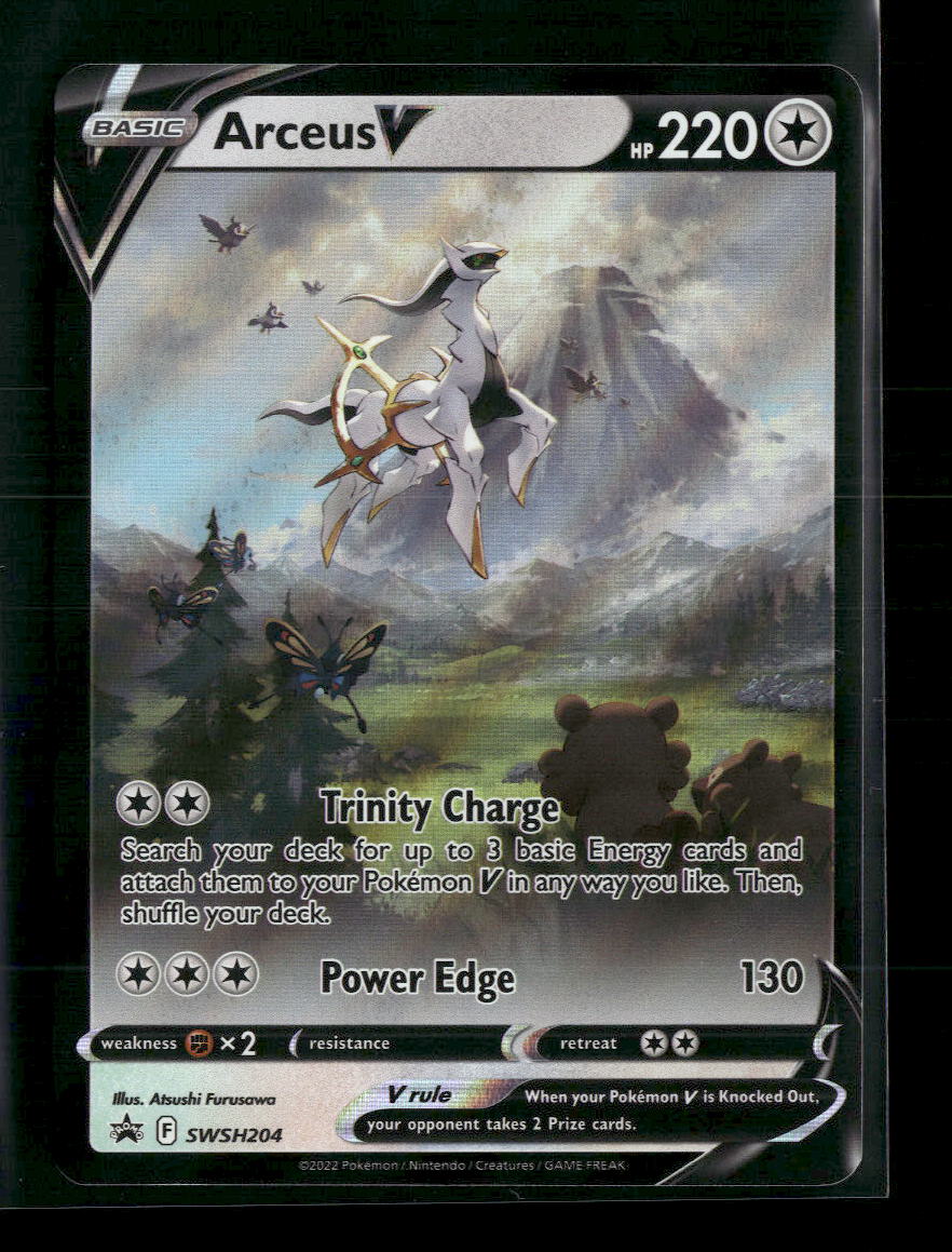 SWSH: Sword & Shield Promo Cards Arceus V #SWSH204