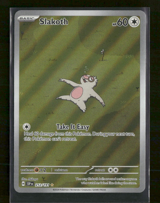 SV08: Surging Sparks Slakoth #212/191