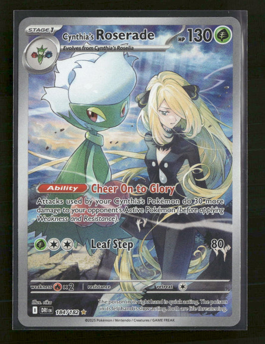 SV10: Destined Rivals Cynthia's Roserade #184/182