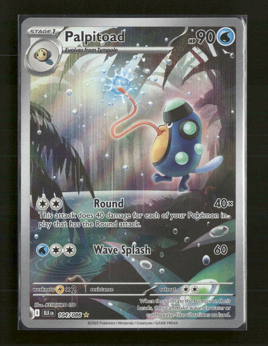 SV: Black Bolt Palpitoad #104/086