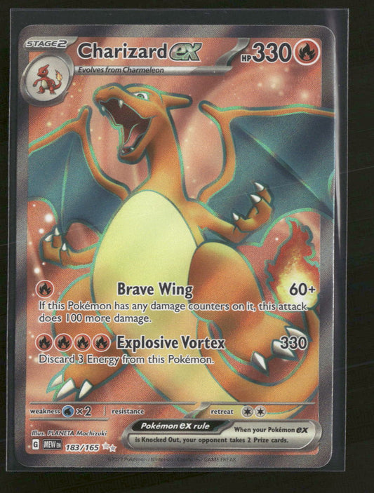 SV: Scarlet & Violet 151 Charizard ex #183/165