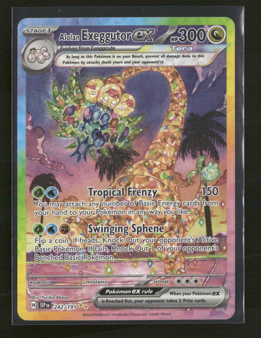 SV08: Surging Sparks Alolan Exeggutor ex #242/191