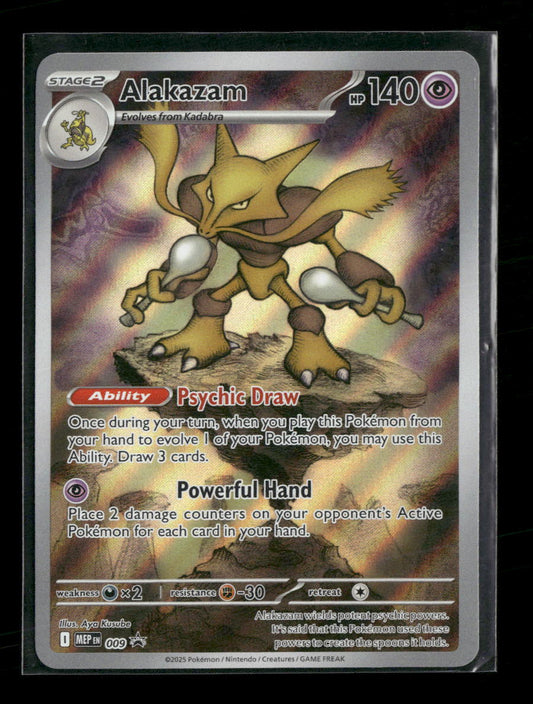Mega Evolution Promo Alakazam #9