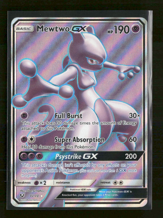 Shining Legends Mewtwo GX (Full Art) #72/73