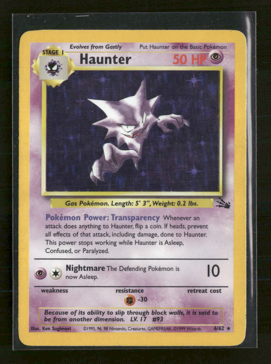 Fossil Haunter (6) Unlimited #06/62
