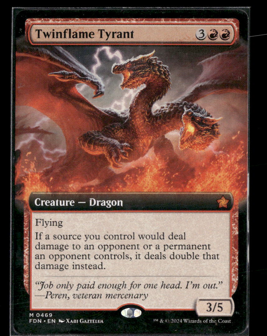 Foundations Twinflame Tyrant (Extended Art) #469