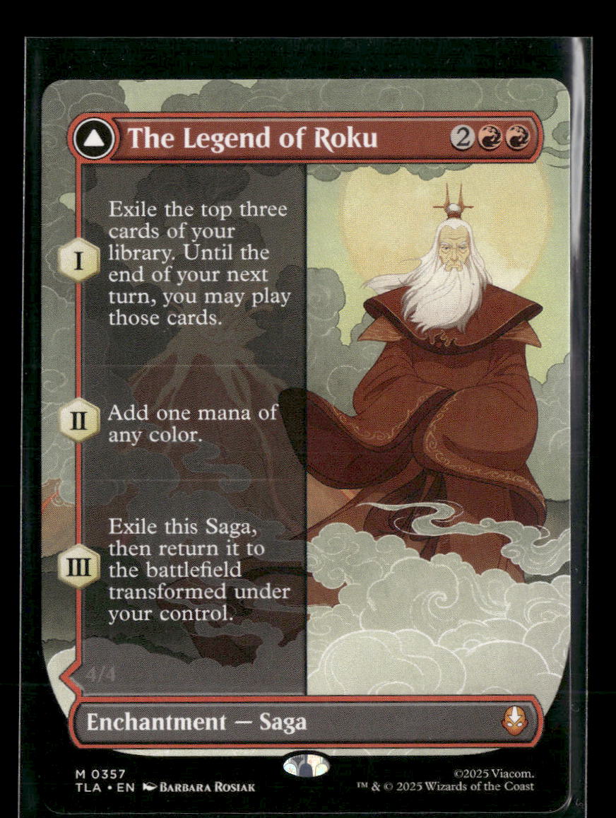 Avatar: The Last Airbender The Legend of Roku (Borderless) #357