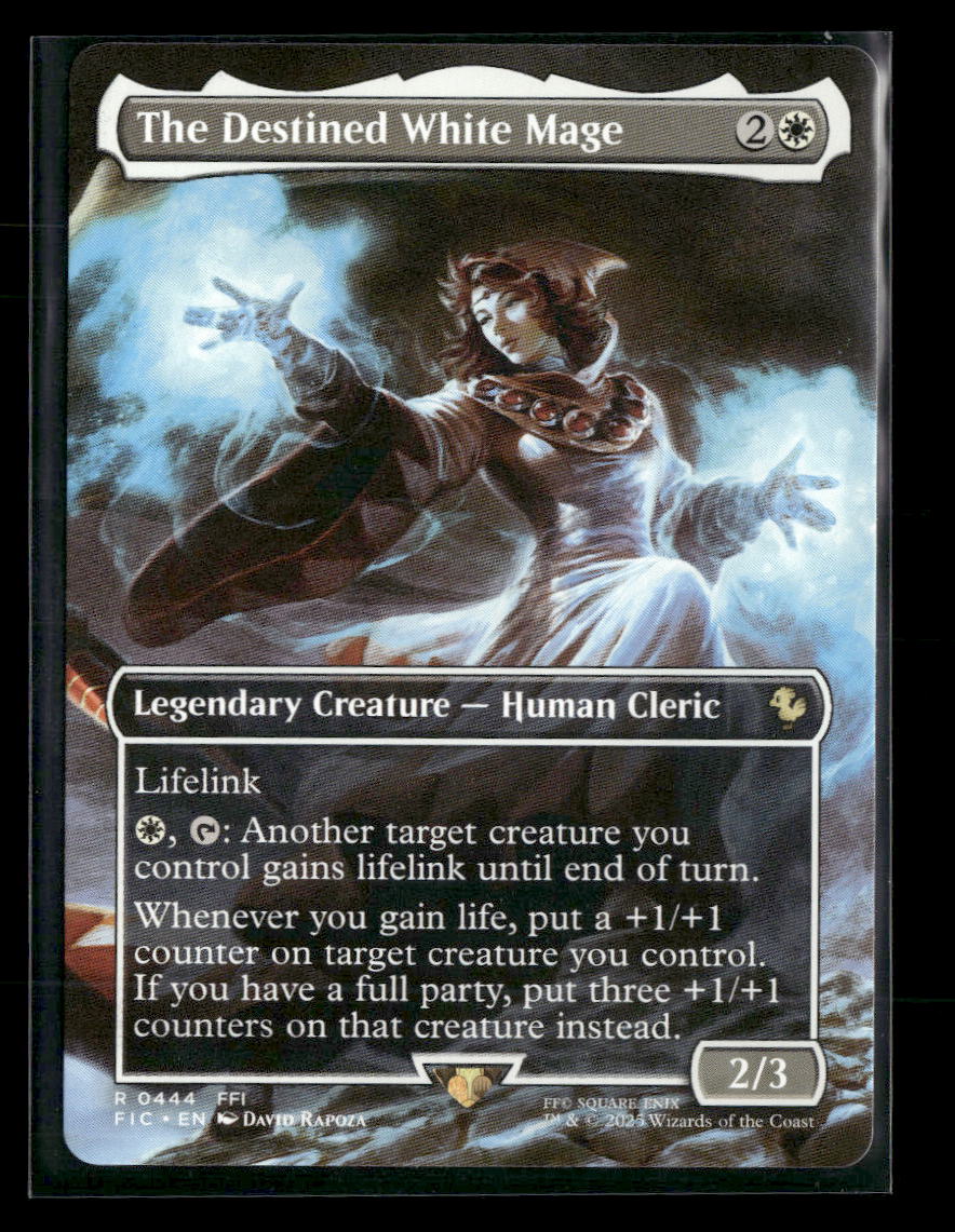 Commander: FINAL FANTASY The Destined White Mage #444