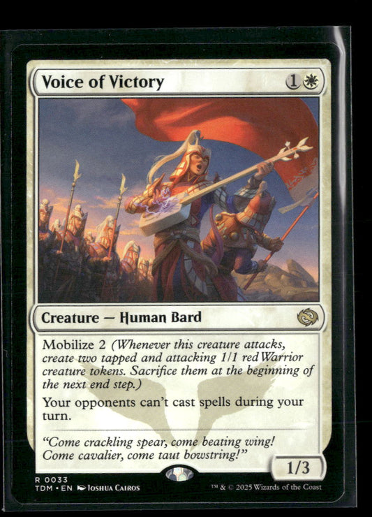 Tarkir: Dragonstorm Voice of Victory #33