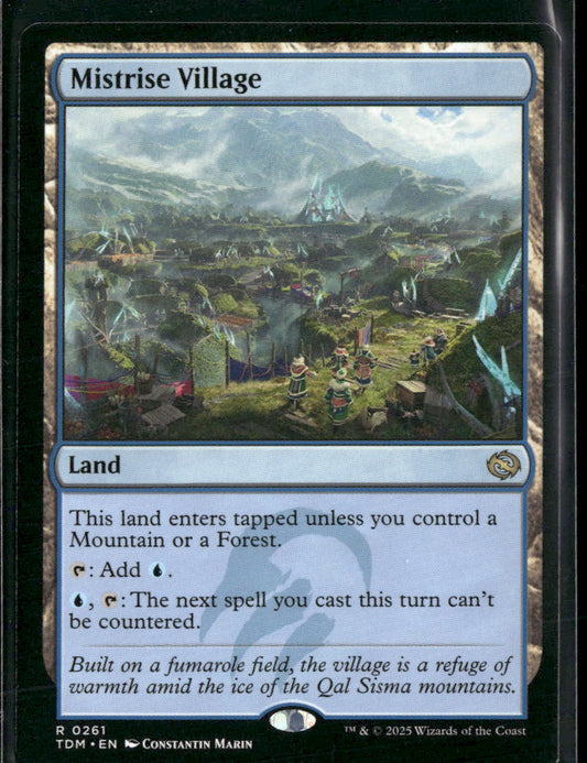 Tarkir: Dragonstorm Mistrise Village #261