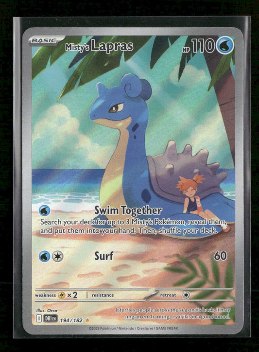 SV10: Destined Rivals Misty's Lapras #194/182