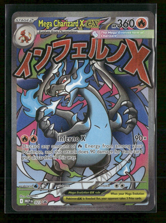 ME: Mega Evolution Promo Mega Charizard X ex #023