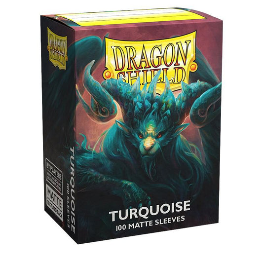 Dragon Shield Matte - Turquoise (100-Pack)