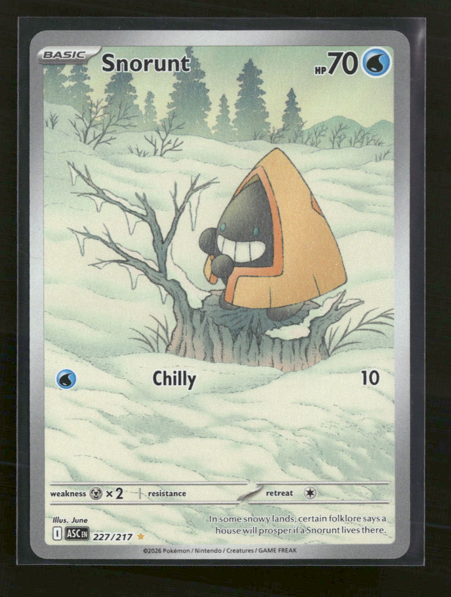 ME: Ascended Heroes Snorunt #227/217