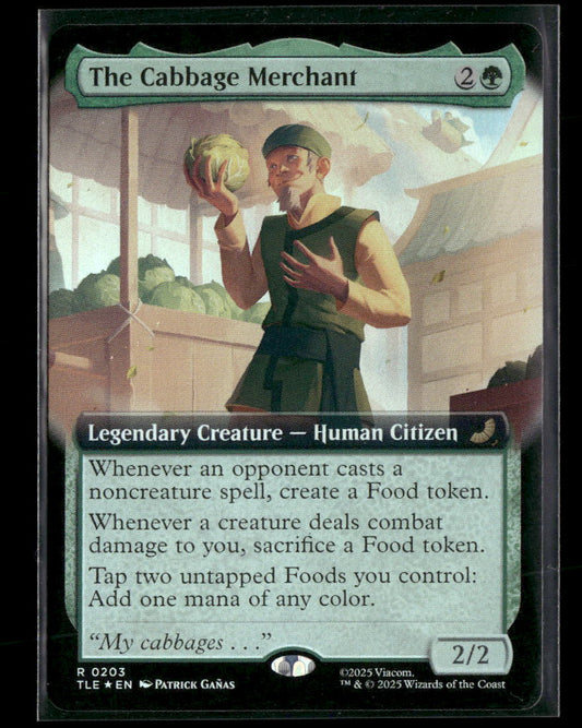 Avatar: The Last Airbender The Cabbage Merchant (Extended Art) Foil #203