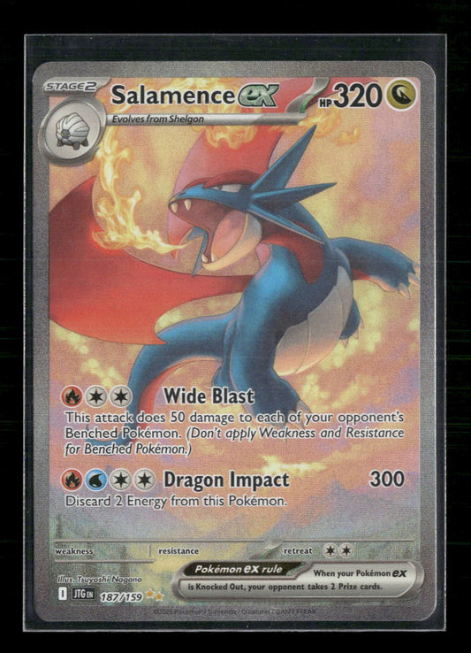 SV09: Journey Together Salamence ex #187/159