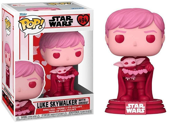 Luke Skywalker w/ Grogu (Pink) 494