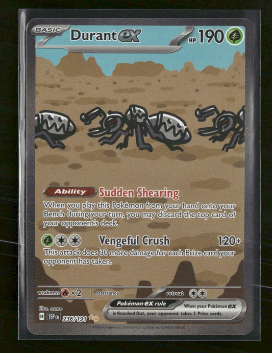 SV08: Surging Sparks Durant ex #236/191