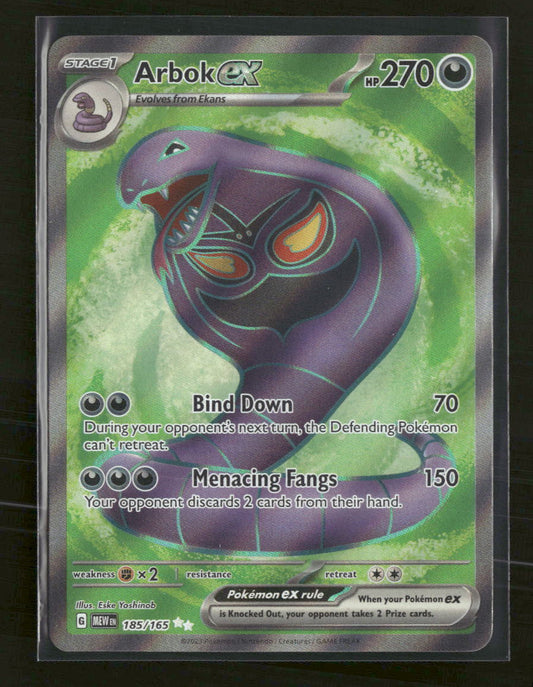 SV: Scarlet & Violet 151 Arbok ex #185/165