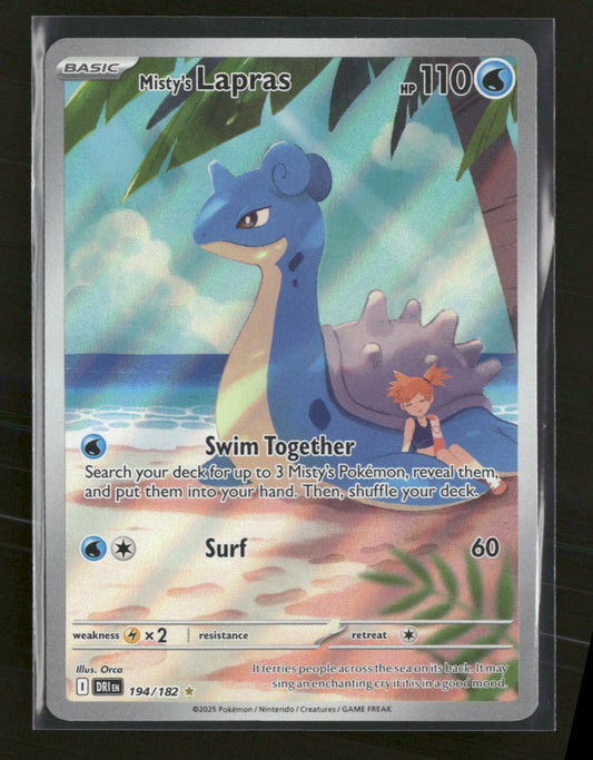 SV10: Destined Rivals Misty's Lapras #194/182