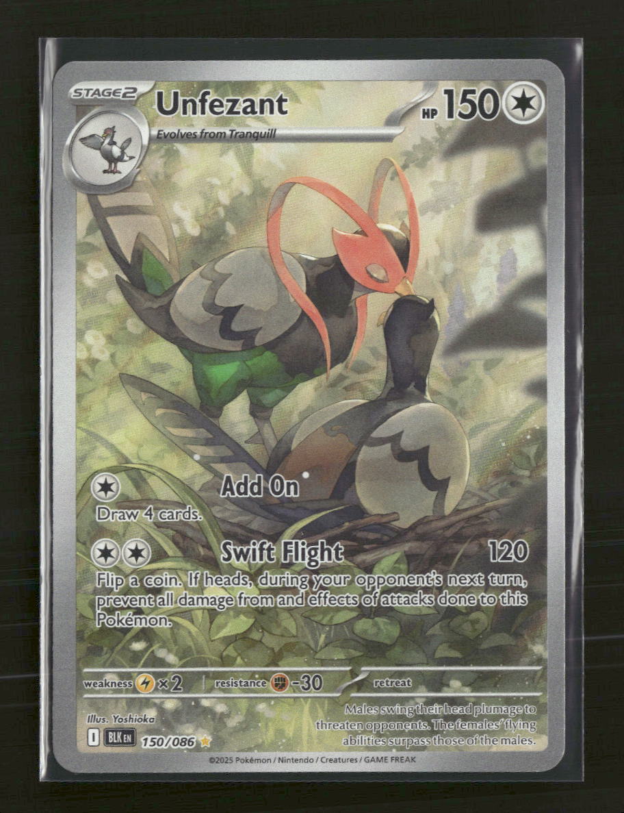 SV: Black Bolt Unfezant #150/086