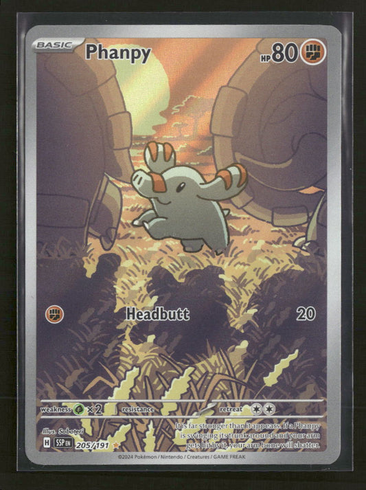 SV08: Surging Sparks Phanpy #205/191