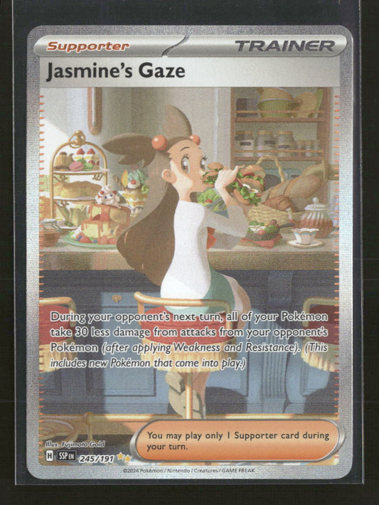 SV08: Surging Sparks Jasmine's Gaze #245/191