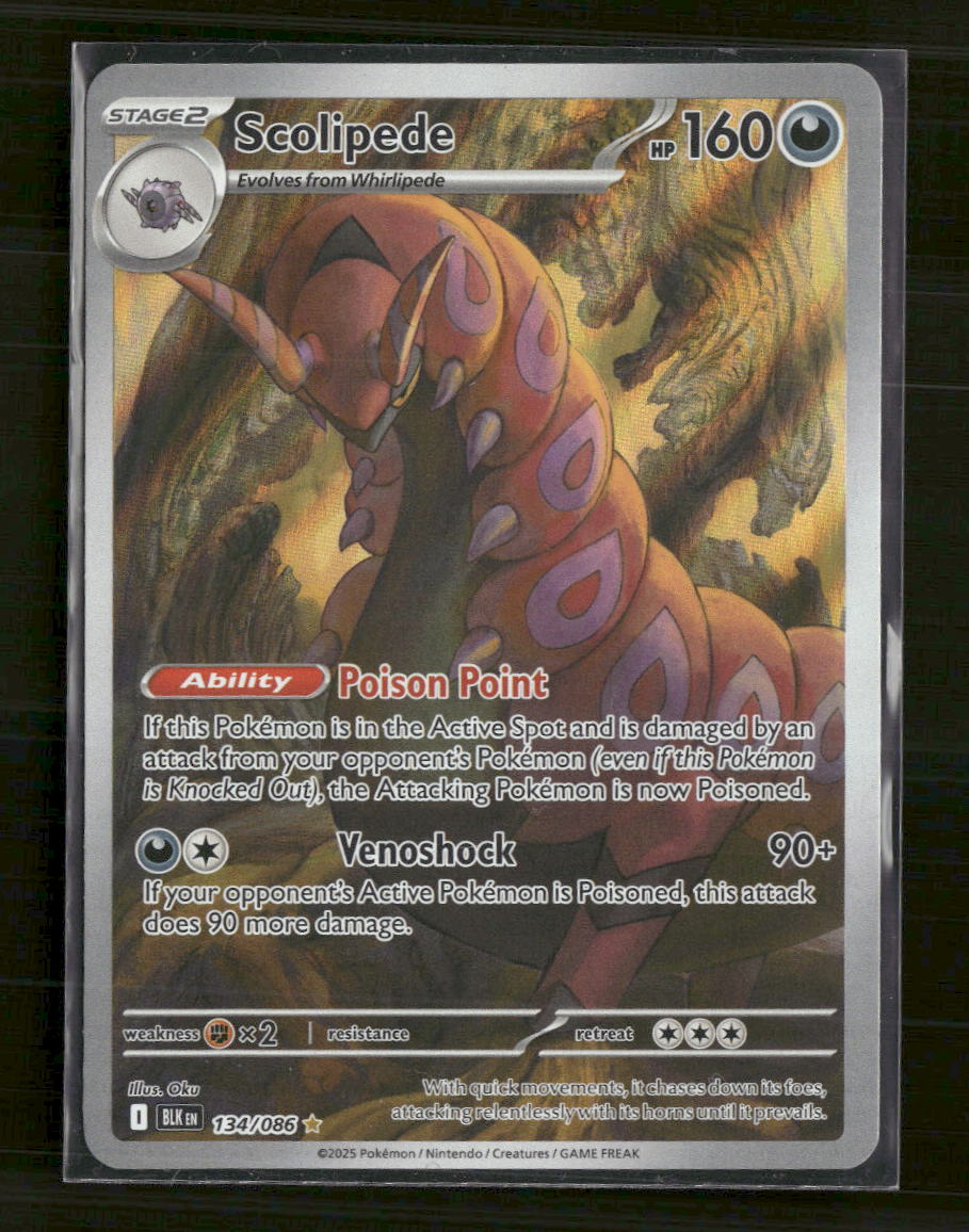 SV: Black Bolt Scolipede #134/086