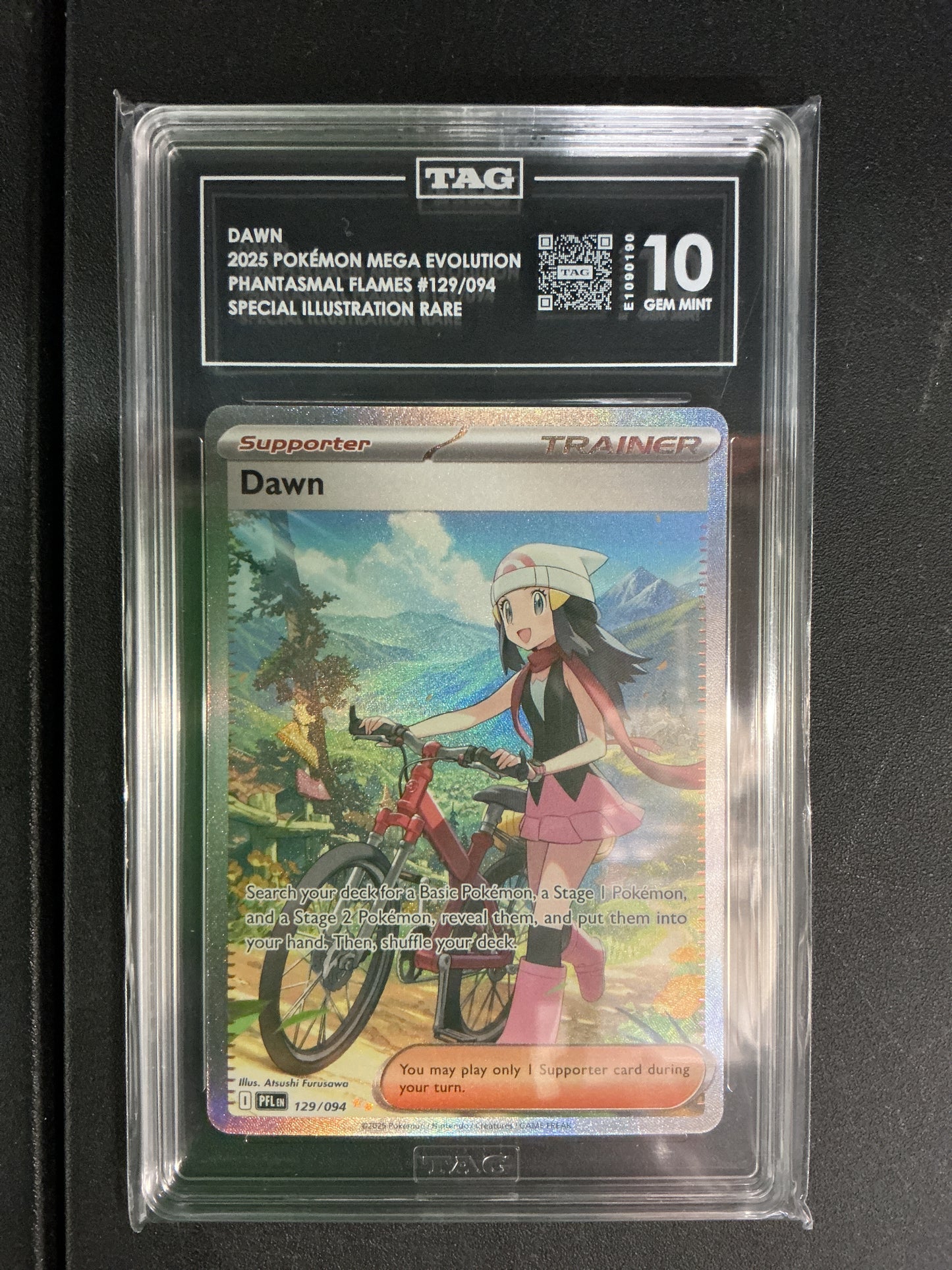 ME02: Phantasmal Flames Dawn 10 TAG #129/094