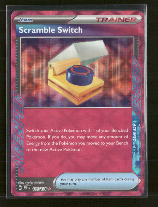 SV08: Surging Sparks Scramble Switch #186/191