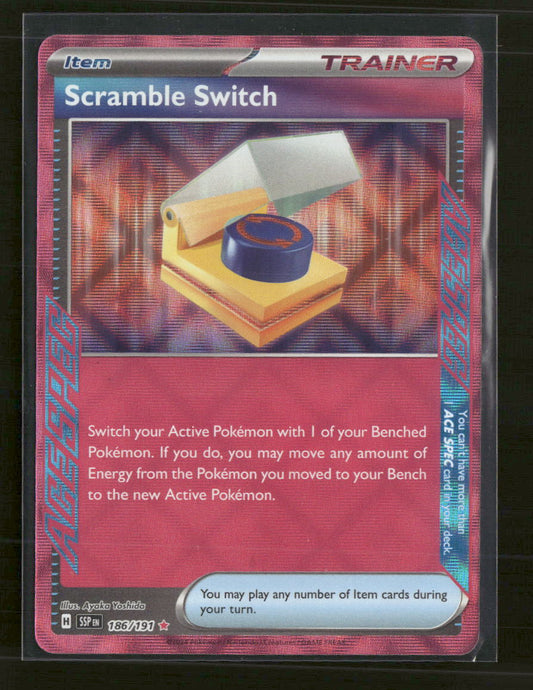 SV08: Surging Sparks Scramble Switch #186/191