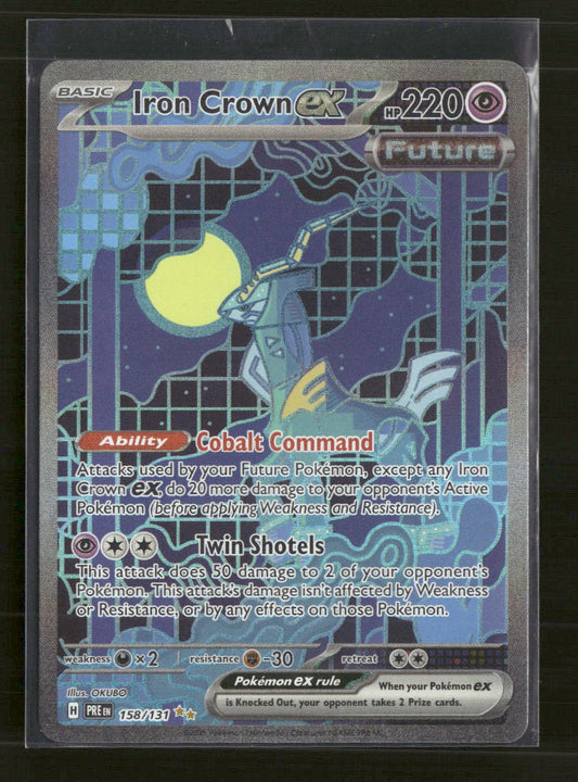 SV: Prismatic Evolutions Iron Crown ex #158/131