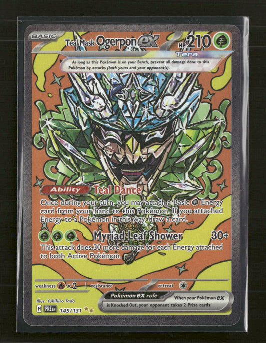 SV: Prismatic Evolutions Teal Mask Ogerpon ex #145/131