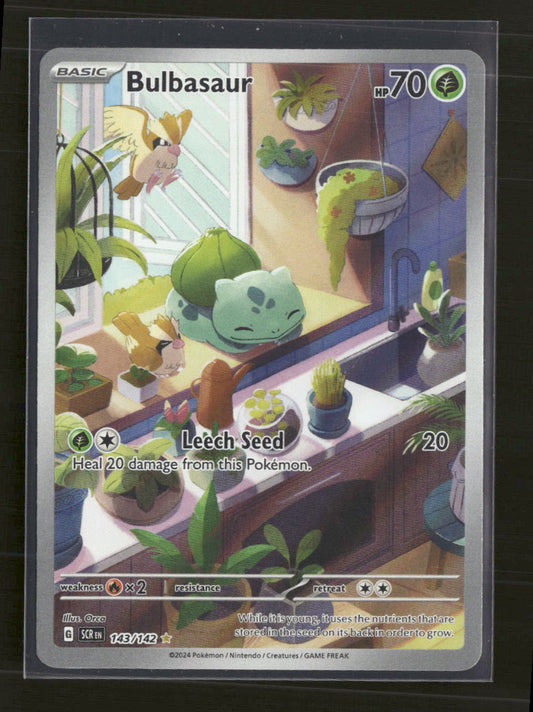 SV07: Stellar Crown Bulbasaur #143/142