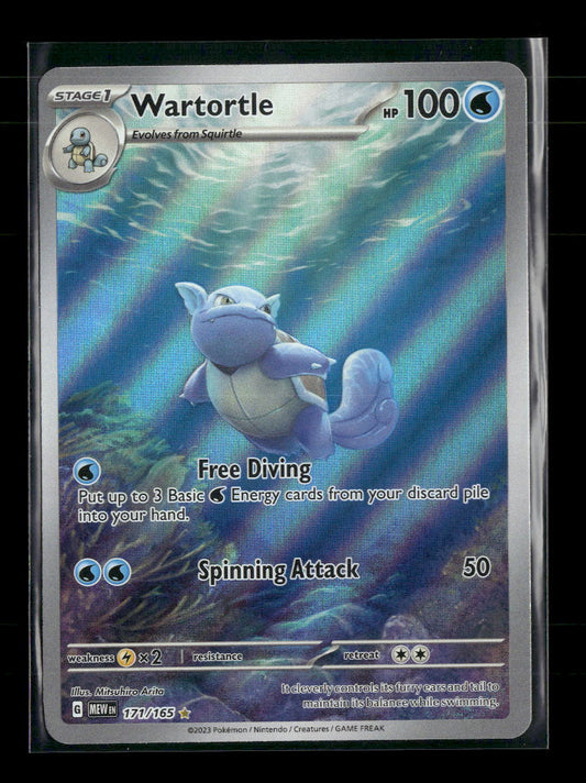 SV: Scarlet & Violet 151 Wartortle #171/165