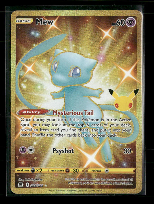 Celebrations Mew (Secret) #025/025