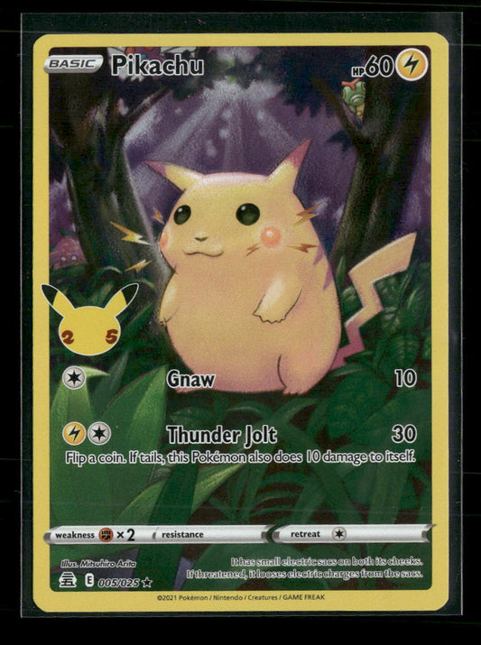 Celebrations Pikachu #005/025