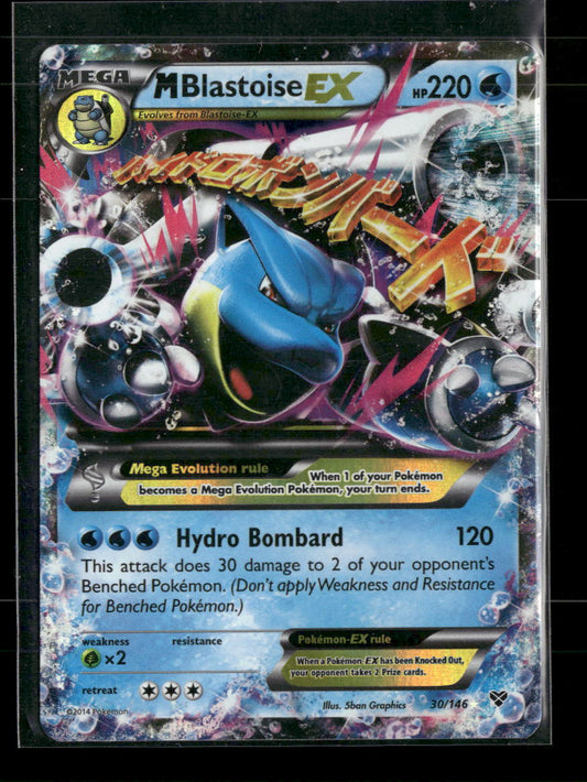 XY Base Set M Blastoise EX #30/146